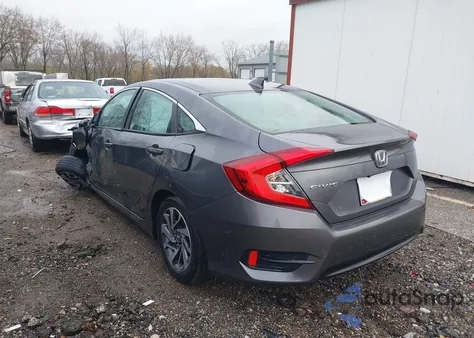 2018 Honda Civic Ex из США, поврежденный, VIN 2HGFC2F74JH505569